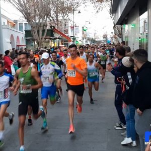 Casi 450 participantes en la gran fiesta deportiva navideña de la Carrera Popular San Silvestre de Chipiona