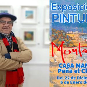 Últimos días para poder visitar las nuevas pinturas de Diego Montalbán en El Chusco-Casa Manolo