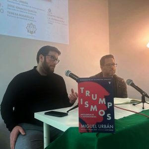 Miguel Urbán presenta con José Ignacio García su libro sobre la extrema derecha
