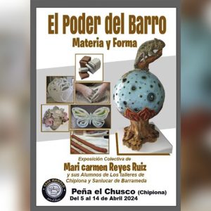 Mañana abre sus puertas en la sala Espacio Vacío la exposición colectiva de cerámica dirigida por María del Carmen Reyes
