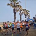 El chipionero Fran Caraballo finaliza tercero en una Media Maratón Costa de la Luz con 328 participantes