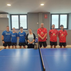 El Club Deportivo El Puerto Tenis de Mesa “Pizzería Blanca Paloma” continua aspirando al ascenso