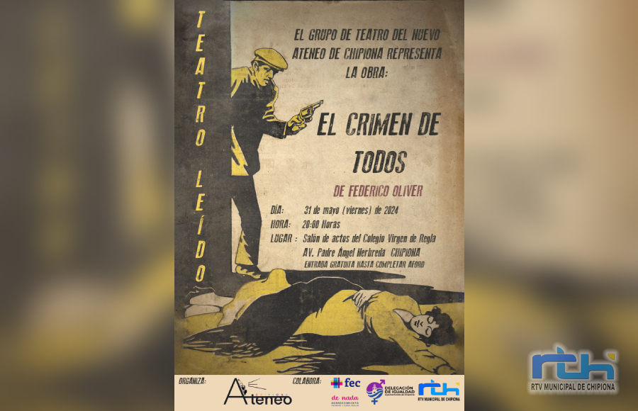 Nuevo Ateneo de Chipiona realizará el 31 de mayo una lectura