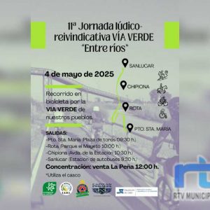 CANS y Capitán Pedales animan a participar este domingo en la jornada lúdico reivindicativa Vía Verde ‘Entre Ríos’