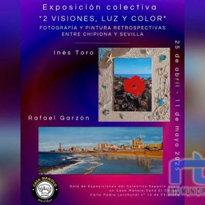 Espacio Vacío amplía hasta el 11 de mayo la exposición de Inés Toro y Rafael Garzón ‘2 visiones, luz y color’