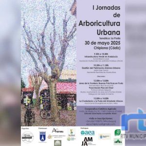 Ecochipiona organiza las primeras Jornadas de Arboricultura Urbana sobre la poda