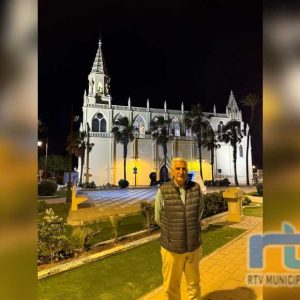 El alcalde de Chipiona anuncia que se va a proceder a la iluminación del Santuario de Regla desde el interior para destacar las vidrieras