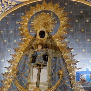 La Virgen de Regla del Pinar ya se encuentra en el Humilladero para una romería histórica por la unión con la asturiana de ‘La Regalina’