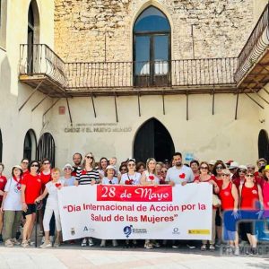 Chipiona ha conmemorado hoy el Día de Acción por la Salud de las Mujeres con una marcha y una sesión de chi-kug
