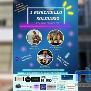 El Centro de Adultos de Chipiona realiza mañana un mercadillo solidario a beneficio de la Asociación contra el cáncer
