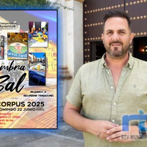 Fran Query anima a participar en la elaboración de la alfombra para la celebración del Corpus Christi en Chipiona