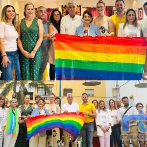 Chipiona ha celebrado hoy el acto institucional de la programación con motivo del día del Orgullo LGTBIQ+