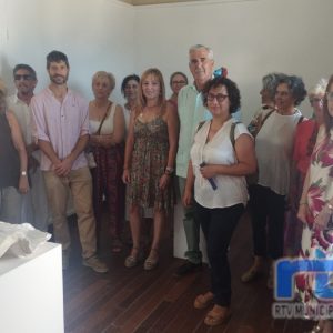 Inaugurada la exposición de cerámicas ‘El Mar’, con obras de alumnos y alumnas de Mari Carmen Reyes