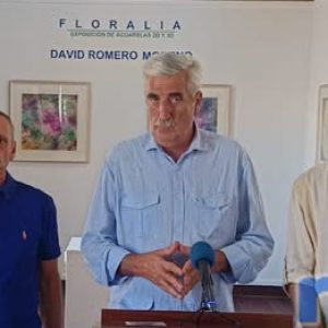 Mañana abre sus puertas en el Castillo la exposición ‘Floralia. Acuarelas 2D y 3D’, de David Romero Moreno