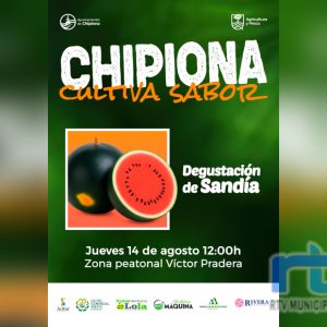 Este jueves se realiza la segunda degustación de ‘Chipiona Cultiva Sabor’, que estará dedicada a la sandía