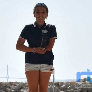 Lidia Hernández campeona del Circuito de Provincial sub 16 femenino de Clase Óptimist