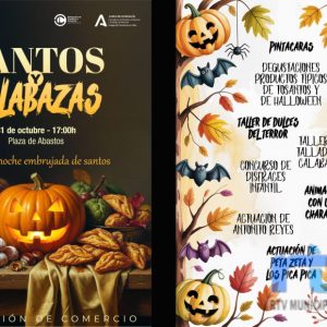 Comercio organiza ‘Santos y Calabazas’ el 31 de octubre, una fiesta llena de actividades y música en la Plaza de Abastos de Chipiona
