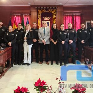 Nueve nuevos agentes se incorporan a la Policía Local de Chipiona tras completar su formación y tomar posesión de sus cargos
