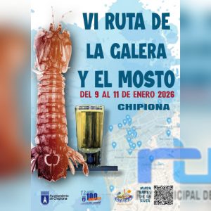Casi 40 establecimientos confirman participación en la Ruta de la Galera y el Mosto de Chipiona