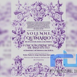 La Hermandad del Cautivo de Chipiona prepara  la Cuaresma y la Semana Santa con un solemne quinario que comenzó ayer