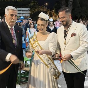 Multitudinaria asistencia en la inauguración de la Feria del Moscatel de Chipiona