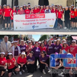 Chipiona conmemora el Día de Acción por la Salud de las Mujeres con una marcha y un flashmob