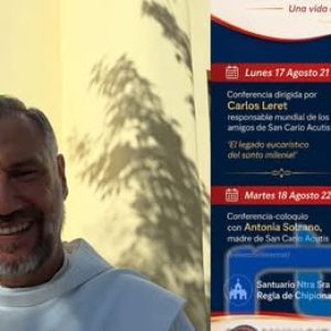 Una videoconferencia-coloquio con la madre de Carlo Acutis el martes dentro de unas jornadas del Santuario de Regla sobre el santo millenial