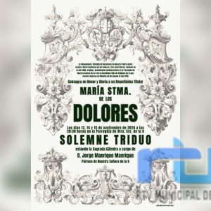 La Hermandad del Cautivo de Chipiona anuncia los cultos en honor a Nuestra Señora de los Dolores