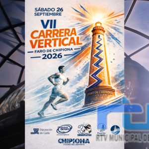 La Carrera Vertical Faro de Chipiona vuelve este sábado con 219 participantes y novedades en su séptima edición
