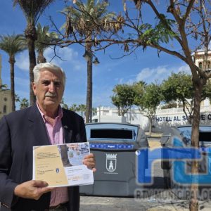 Luis Mario Aparcero da a conocer el proyecto de soterramiento de ocho puntos de contenedores de residuos