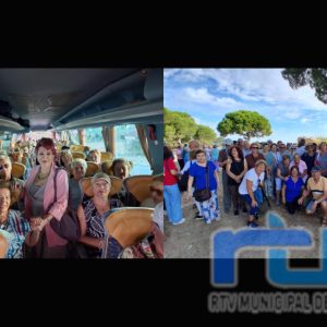 Medio centenar de personas de Chipiona participan en la convivencia anual del programa Mayores Activos de la Diputación de Cádiz