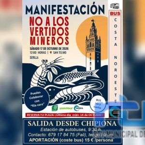 Salvemos el Guadalquivir llama a la participación en la manifestación contra los vertidos mineros del próximo sábado en Sevilla