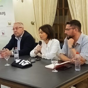 La Ministra de Juventud apoya al edil de Urbanismo y candidato a la alcaldía Pepe Mellado en la presentación del plan  ‘Las 415’ VPO